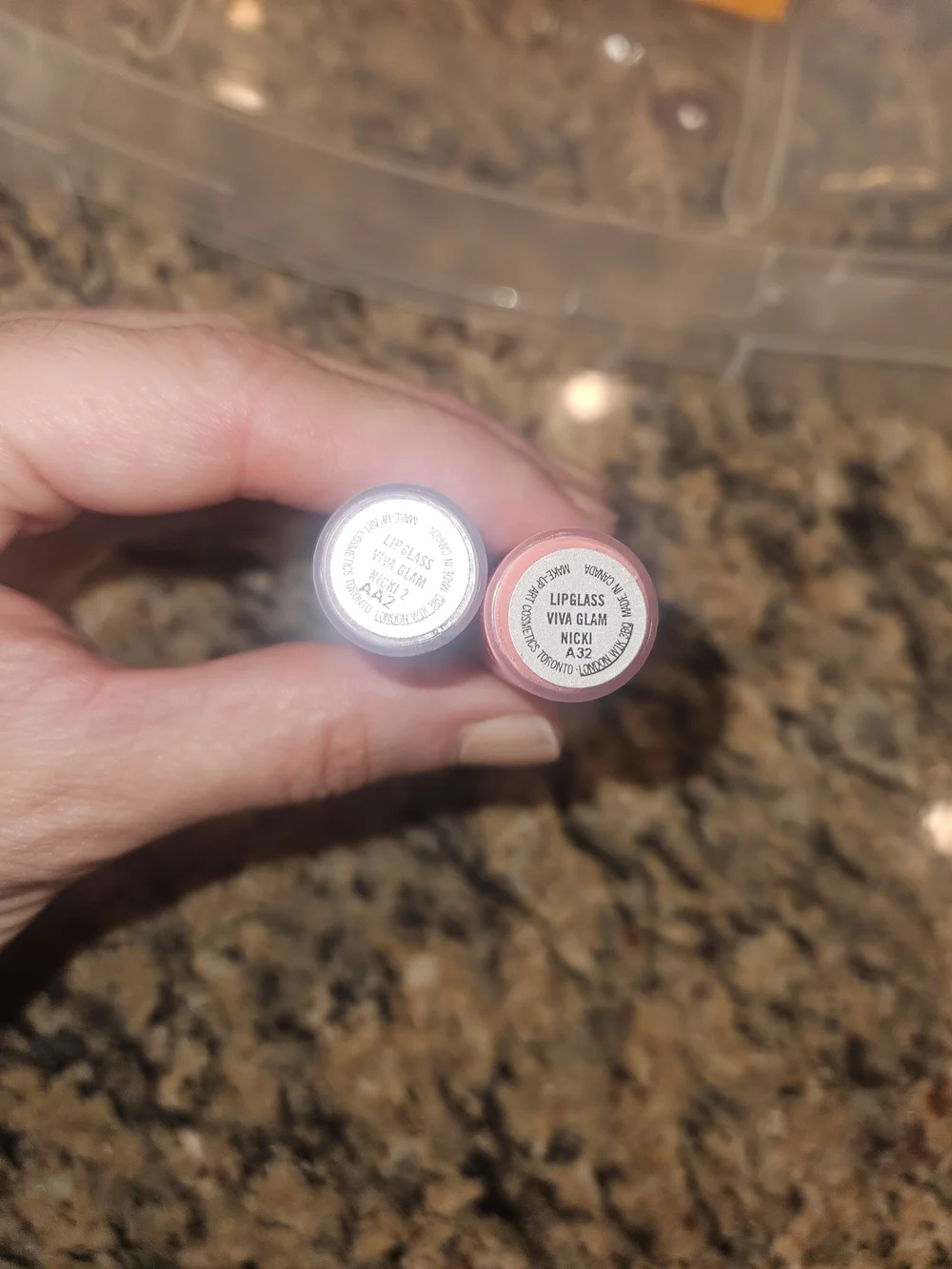 MAC Cosmetics Lipglass Duo - Pink & Lilac Glosses